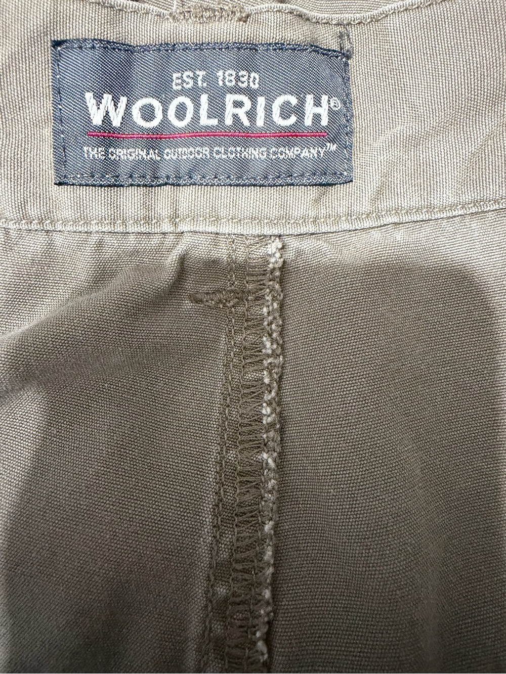Woolrich Men's Olive Green Cargo Shorts size 36 - Picture 5 of 5